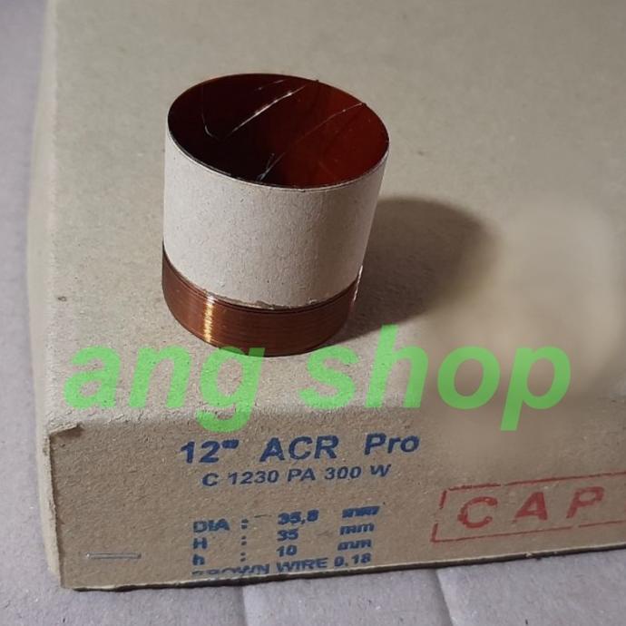 READY NEW Spool Coil Spul Spol Speaker 12 Inch ACR Pro C 1230 PA 35.8Mm Ecer |TERLARIS