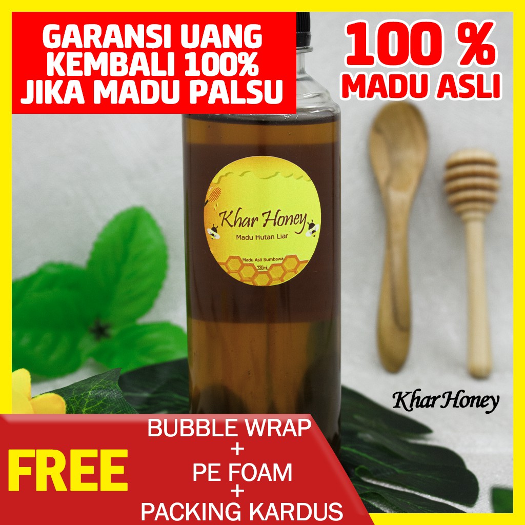 

MADU ASLI | MADU HUTAN LIAR ASLI SUMBAWA | 350GRAM | KHAR HONEY