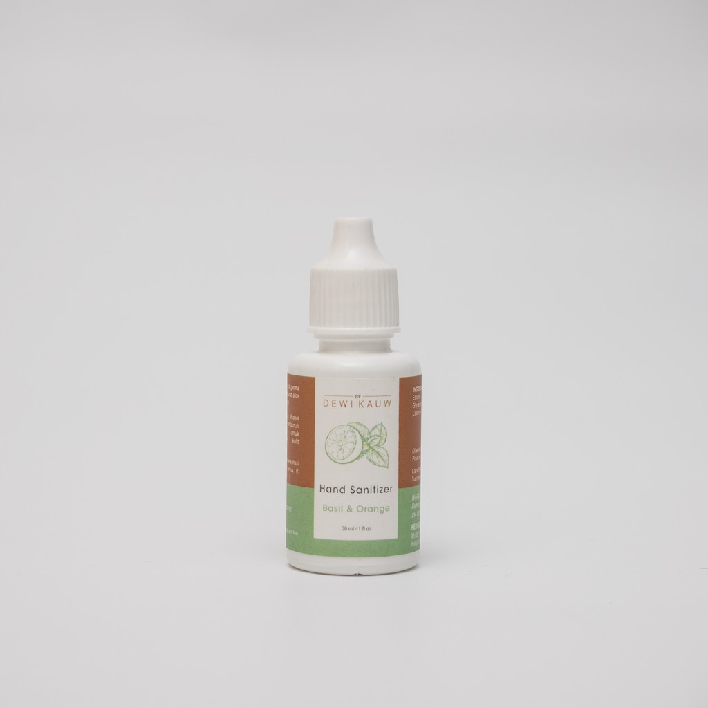 

Basil & Orange Hand Sanitizer by Dewi Kauw 30ml