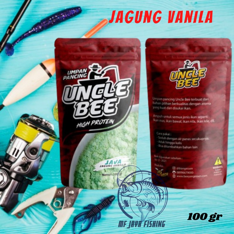 Umpan Ikan Nila Galatama Umpan Ikan Ampuh Uncle Bee Varian Jagung Vanila