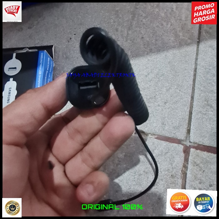 J375 SAMSUNG ADAPTOR MOBIL 3A SPIRAL  FAST CHARGER SPEED CHARGING SPRING SATU SET KABEL USB MICRO TRAVEL ADAPTER CASAN ADAPTIVE SERVER ANDROID HANDPHONE QUICK CHARGE PORT UNIVERSAL MULTIFUNGSI BISA NGECAS 2 HP SEKALIGUS BISA UNTUK SEGALA GADGET MICRO