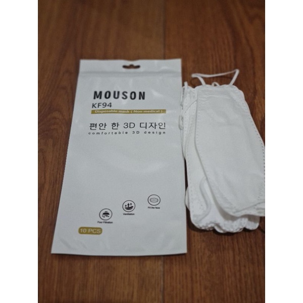 masker KF94 mouson putih