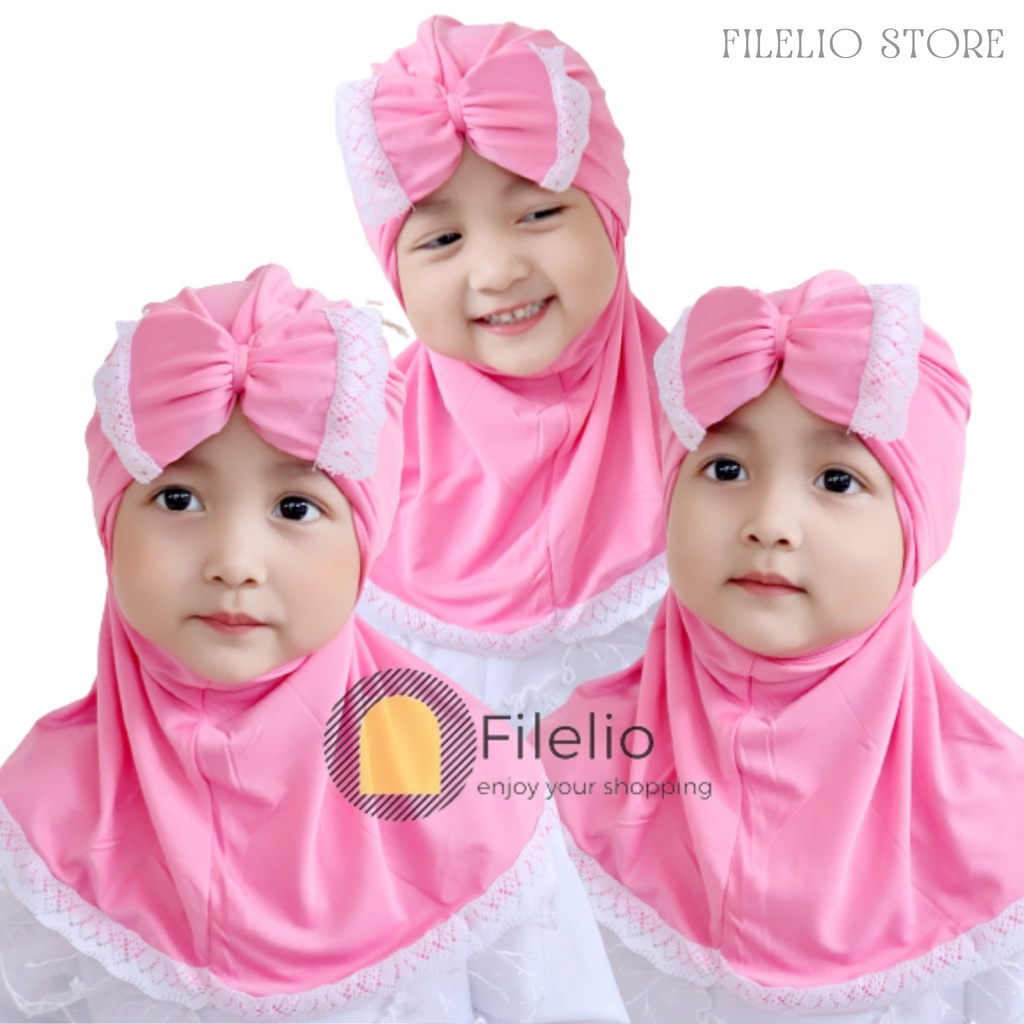 TERMURAH Jilbab Anak Instan Arsy Kids Hijab Bayi Murah Kerudung Anak Termurah Umur 0-3 Th