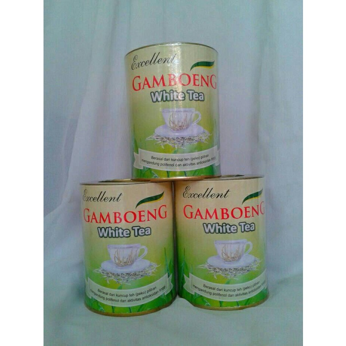 

teh-daun- refill gamboeng white tea 50gr -daun-teh.