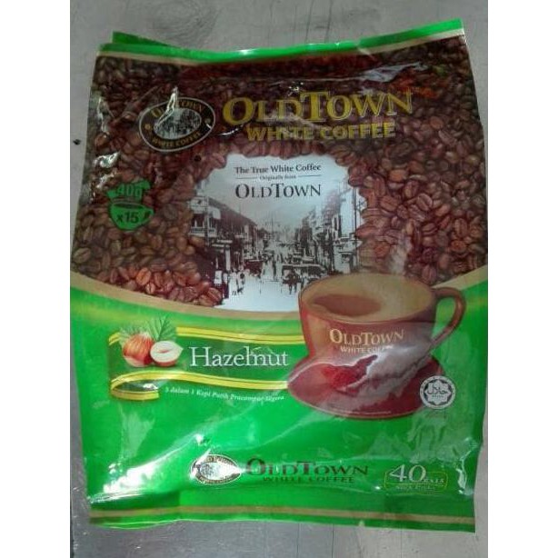 

OLDTOWN Hazelnut Old Town Hazelnut 3in1 White Coffee