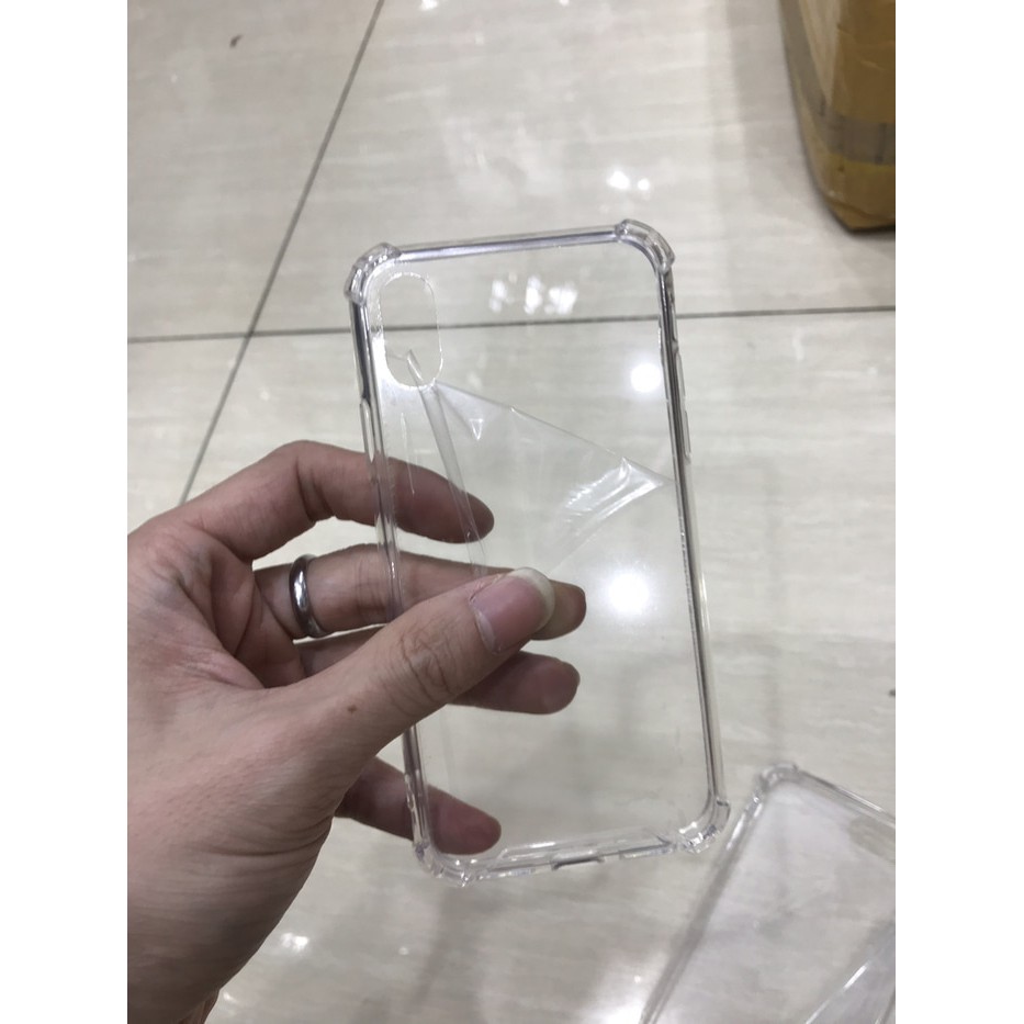 Anti crack original acrylic tebal fuze case bening iphone xs