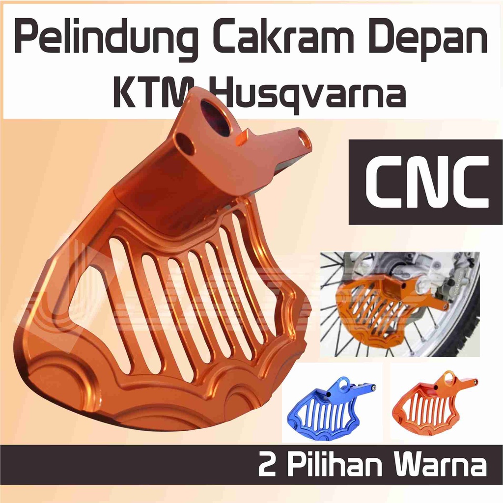 Pelindung Cakram Depan KTM Husqvarna - Disc Guard Depan KTM Husqvarna