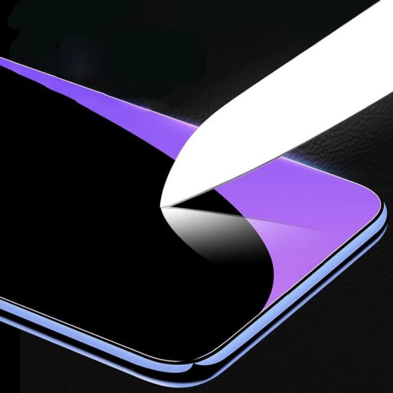 2in1- Tempered Glass Anti Blue Light Radiasi Oppo Reno 4 - TG Anti Gores Kaca Radiasi Oppo Reno4