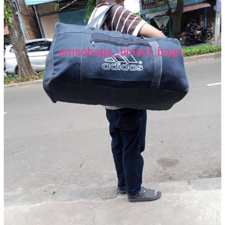 Tas pakain bahan levis jumbo