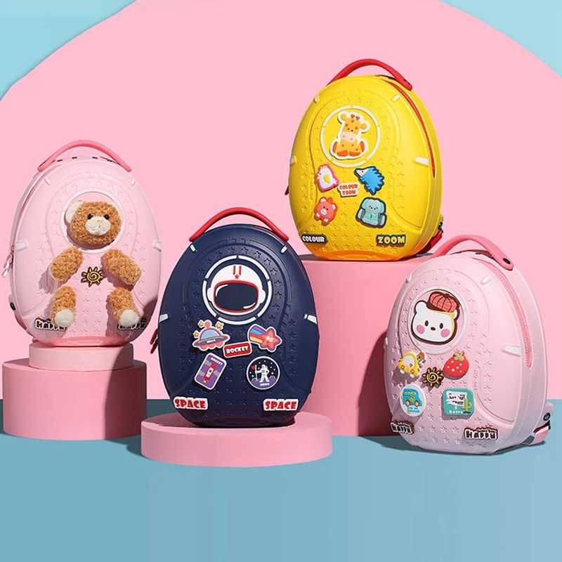 Luciola - Tas Sekolah Anak Unisex TK/PAUD/SD/SMP Oval Big Size Koool Kids Tachel FunLab Ransel Backp