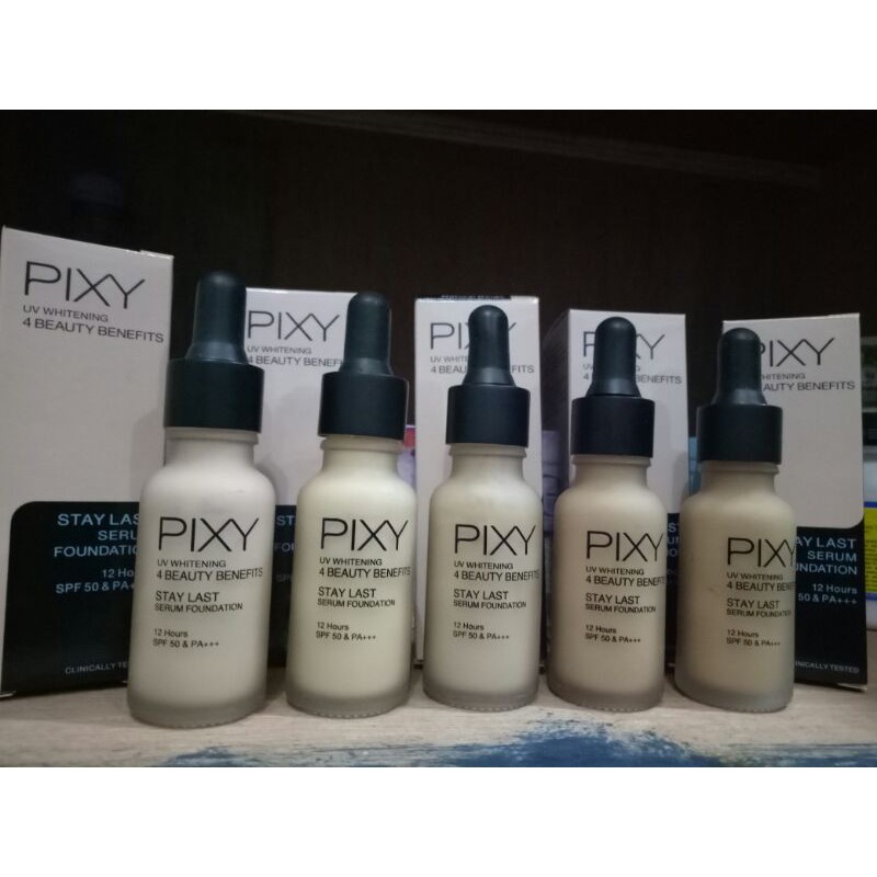 PIXY 4BB STAY LAST SERUM FOUNDATION