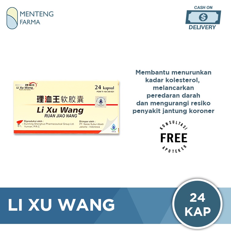 Li Xu Wang Soft Capsule - isi 24 kapsul