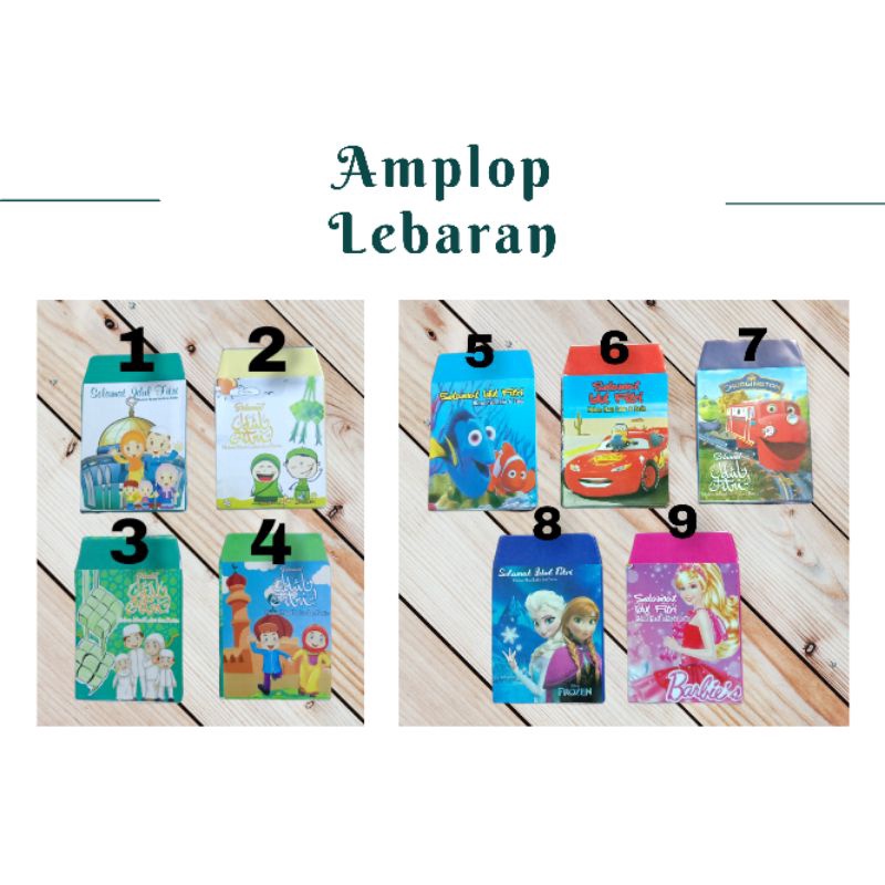 

Amplop Lebaran 6 pack / 60 pcs