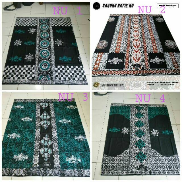 Sarung batik NU / Sarung santri / Seragam hadroh azzahir