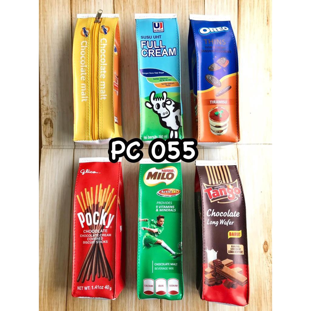 

Pencil Case/Tempat Pensil 055 Susu Milo Oreo