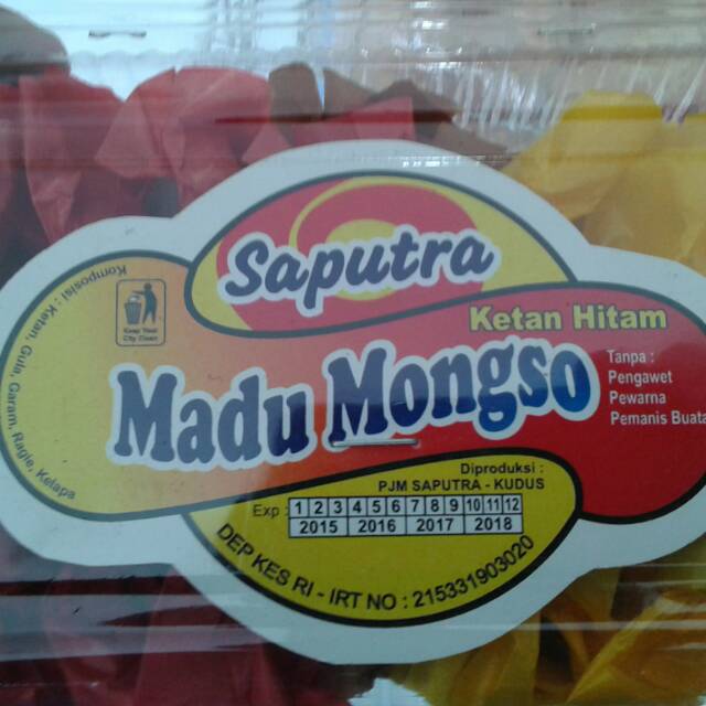 SAPUTRA MADU MONGSO KETAN HITAM CAMILAN CEMILAN MALANG