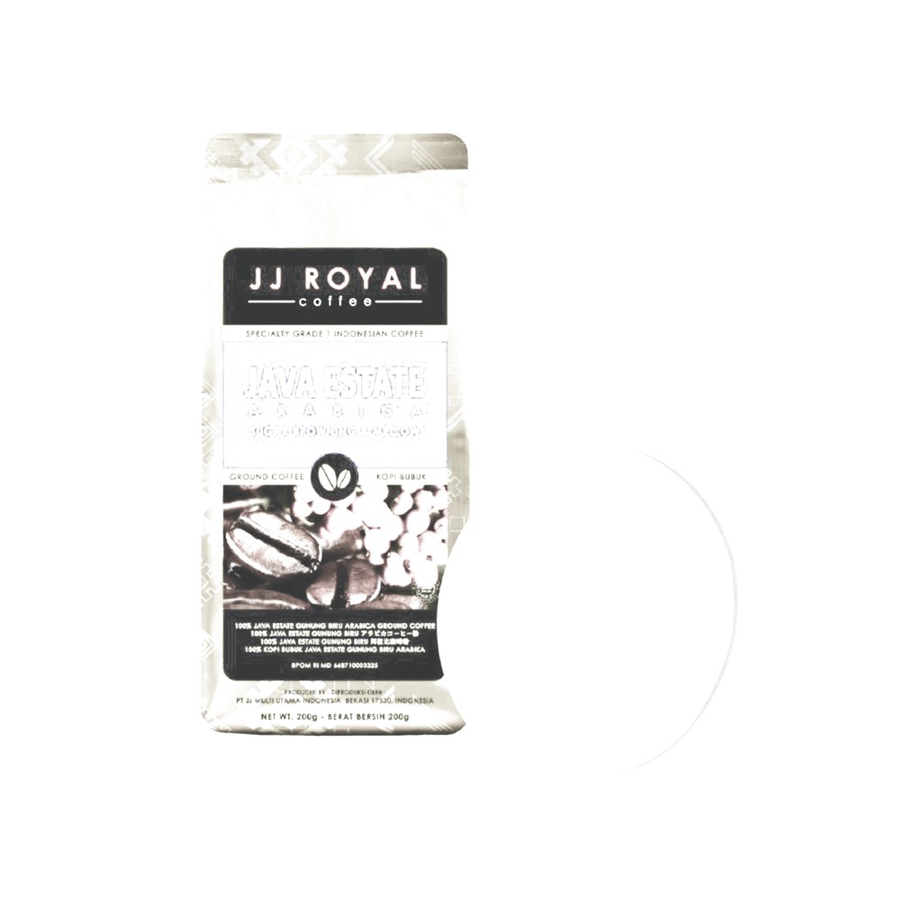 

JJ ROYAL JAVA ESTATE GUNUNG BIRU ARABICA 200GR BIJI