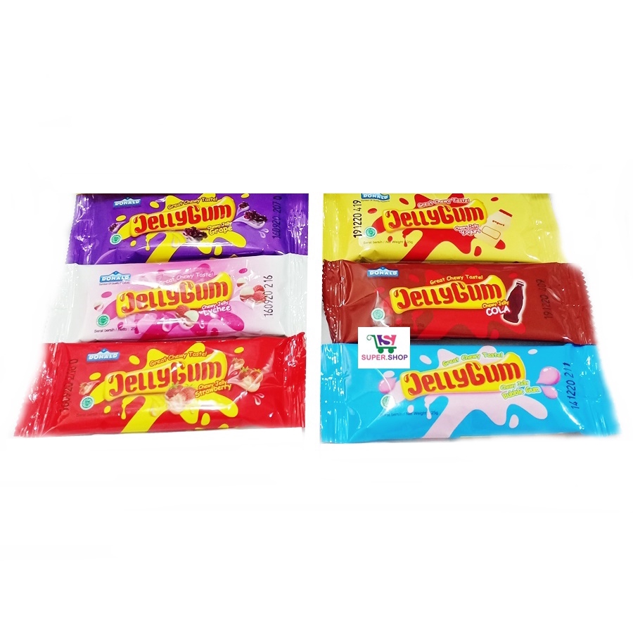 Jual Jelly Gum / JellyGum Aneka Rasa Mix SATUAN Shopee Indonesia