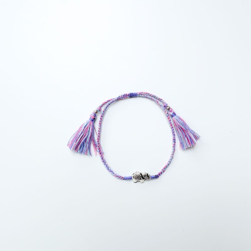 ELEPHANT TASSEL BRACELET (gelang/ gelang etnik)