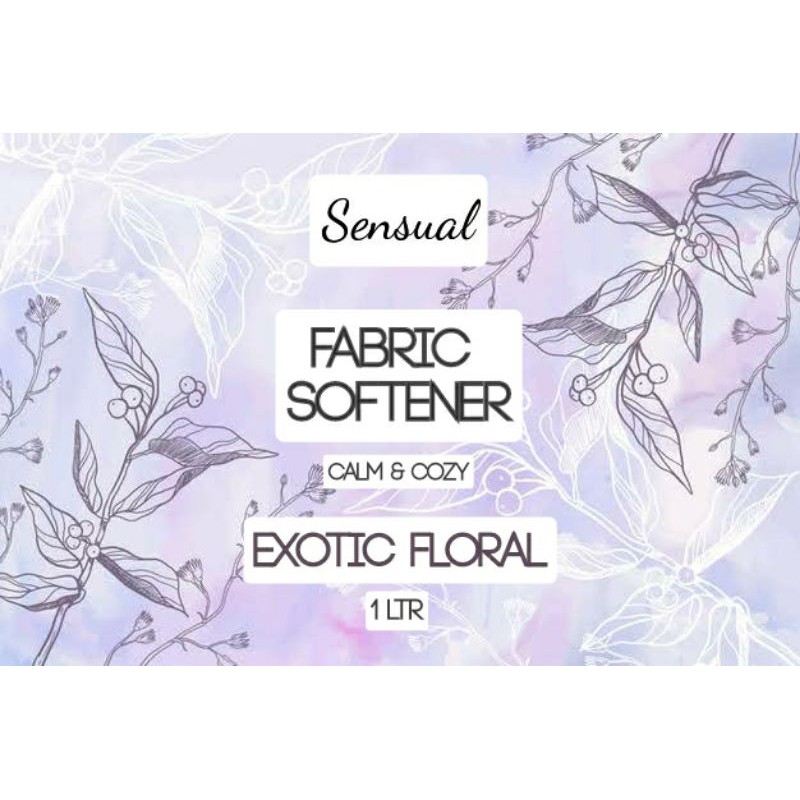 Softener Laundry Aroma EXOTIC FLORAL  - SENSUAL PREMIUM QUALITY