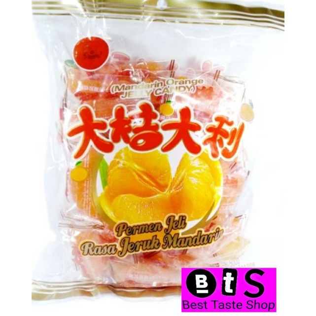 

Jelly jeruk Mandarin 500gr isi 28 Chen liang ji