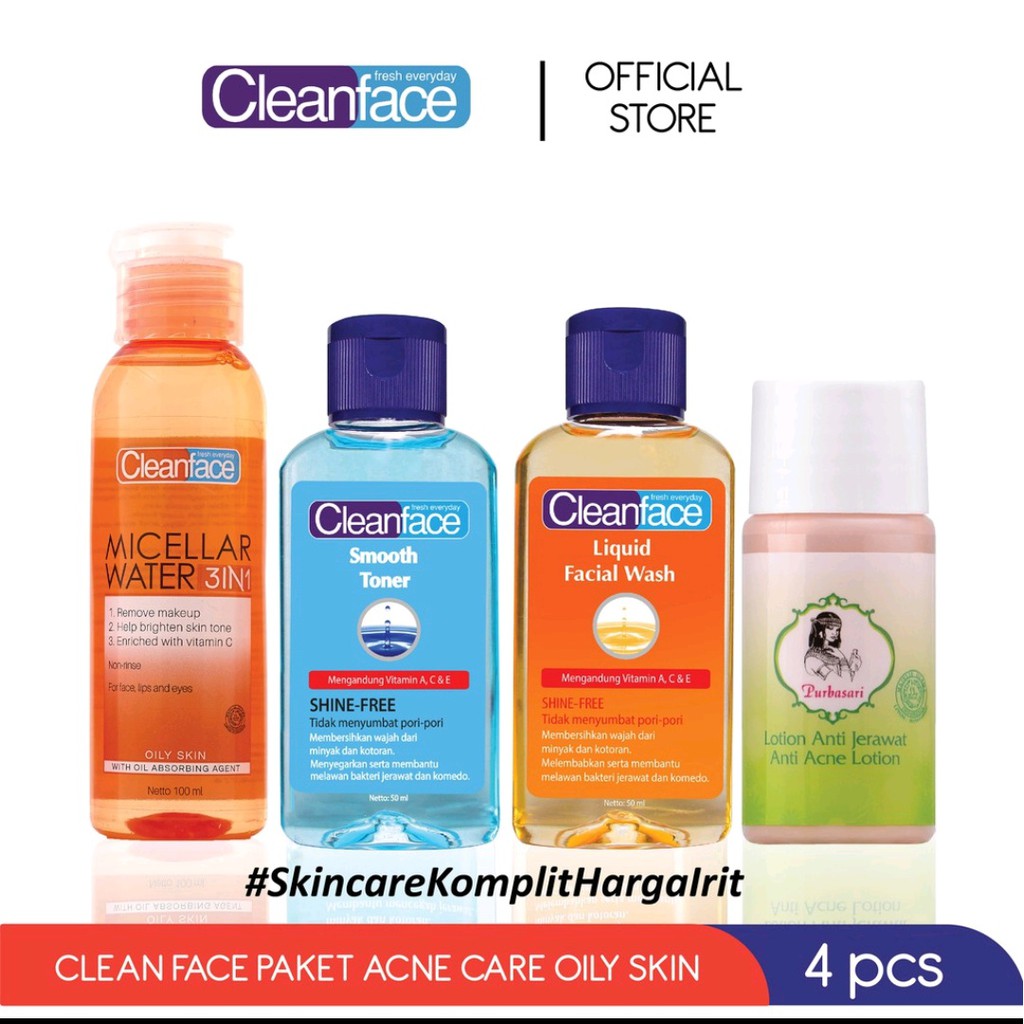 Paket Clean face Acne Care