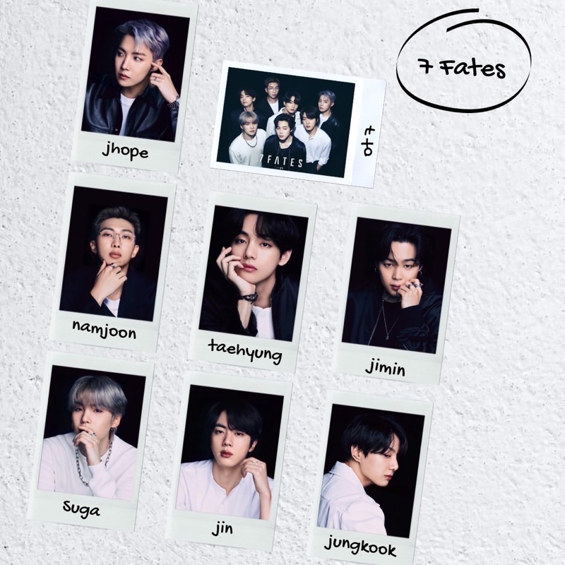 BTS POLAROID 7 FATES ver.