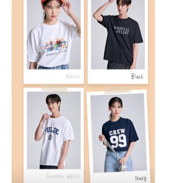 KEB KAOS ATASAN TSHIRT HOSPITAL PLAYLIST KOREAN DRAMA SPAO YULJE MEDICAL CENTER LOGO CREW99 ☇ Baru