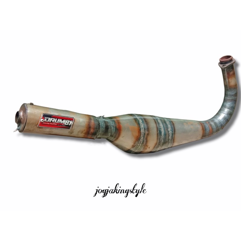 KNALPOT KUPANG DRUM81 BLAYER FULL || Rx-king-Leher cacing