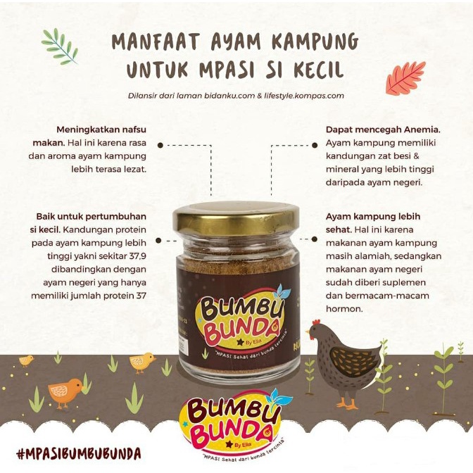 BUMBU BUNDA by Elia Kaldu MPASI Bayi Homemade - Kaldu Ayam Kampung