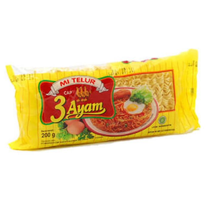 

CAP 3 AYAM MIE TELUR KUNING