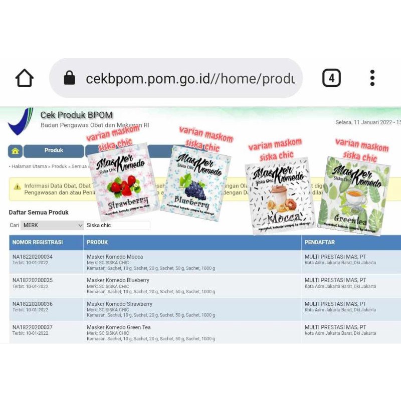 Masker Komedo Siska Chic masker Komedo by Siska Chic Sisca Chic masker [TERLARIS]