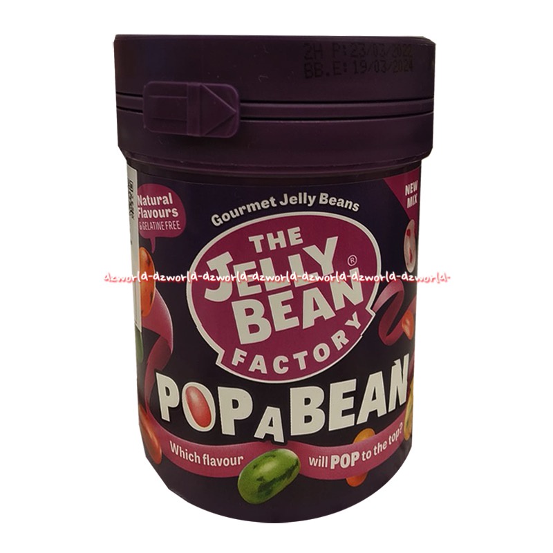 The Jelly Bean Factory Pabean Flavour Wit Pop 100gr Permen Aneka Rasa Candy Assorted Thejellybean Factori jeli Bean