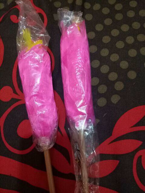 Souvenir Kemoceng Bulu Ayam 17 Cm - Souvenir Pernikahan Murah Unik Ulang Tahun Lucu Sovenir Sofenir