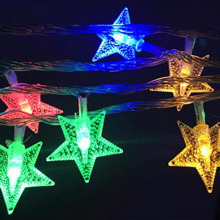 Model Limited ☛TK☚ Lampu Bintang 10 METER 50 LED natal Model Led Tumbler Tumblr Dekorasi kamar Star Hias Murah E006