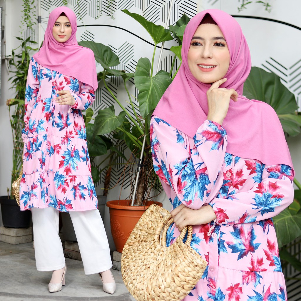 HOPYLOVY - Tunik Wanita Fashionable Delia