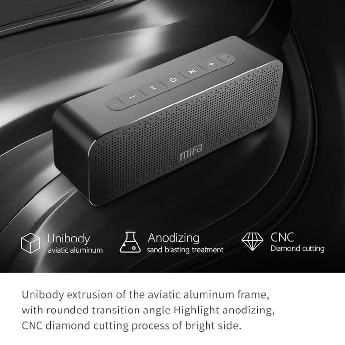Original MIFA A20 Wireless Bluetooth Speaker 30W Double Super Bass   Hitam