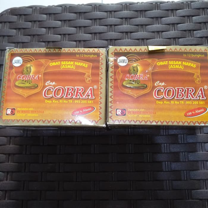Jamu Sesak Nafas/ASMA cap Cobra - ju1897