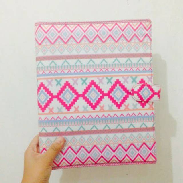 Binder Tribal Vintage Pink