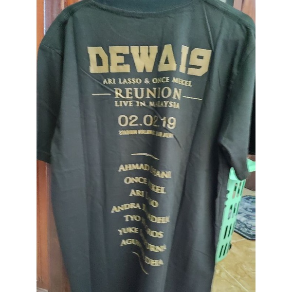 kaos dewa19 official konser malaysia