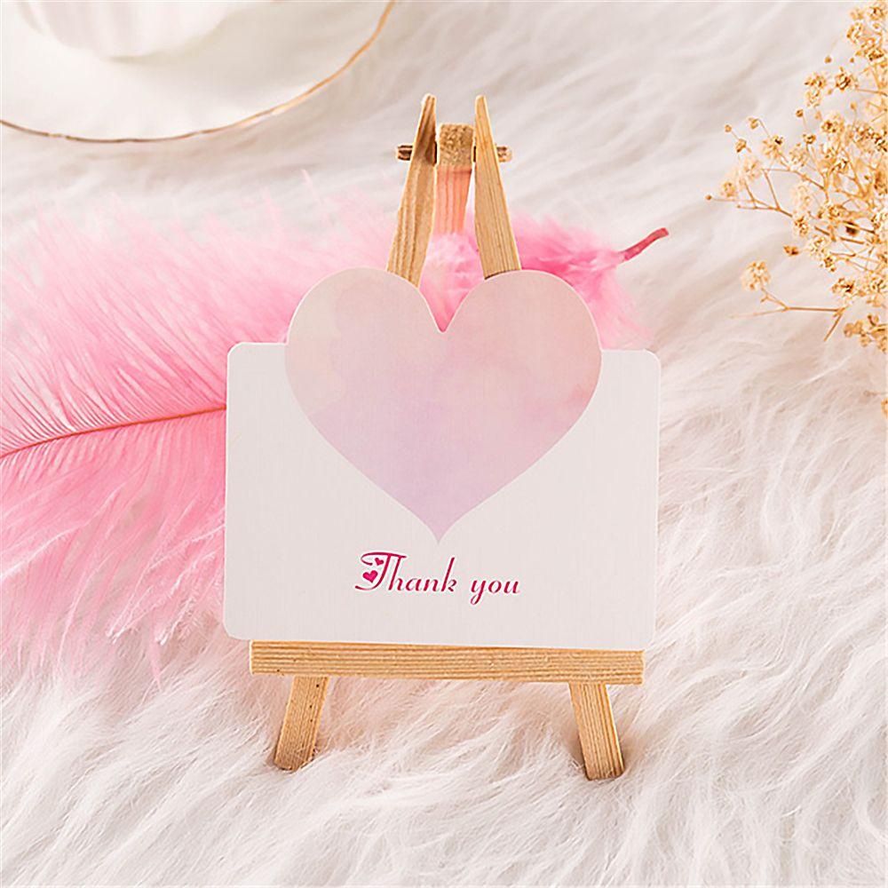 R-flower 5PCS Thank You Card Kartu Ucapan Terima Kasih Kosong Untuk Usaha Kecil Thanks Greeting Card