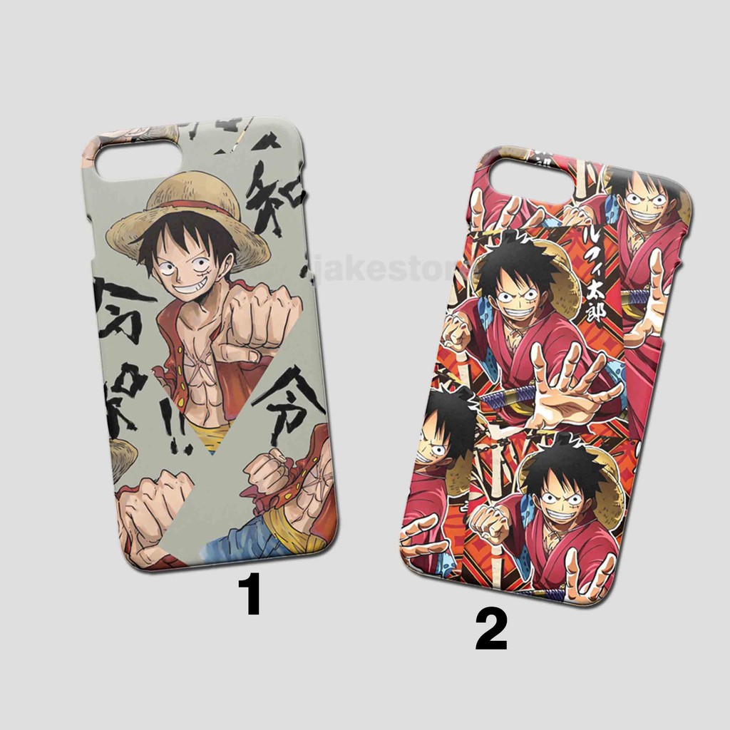 case samsung a3 a5 a6 a7 a8 j2 j4 j5 prime j6 j7 j8 pro plus 2016 2017 2018 One Piece Luffy casing