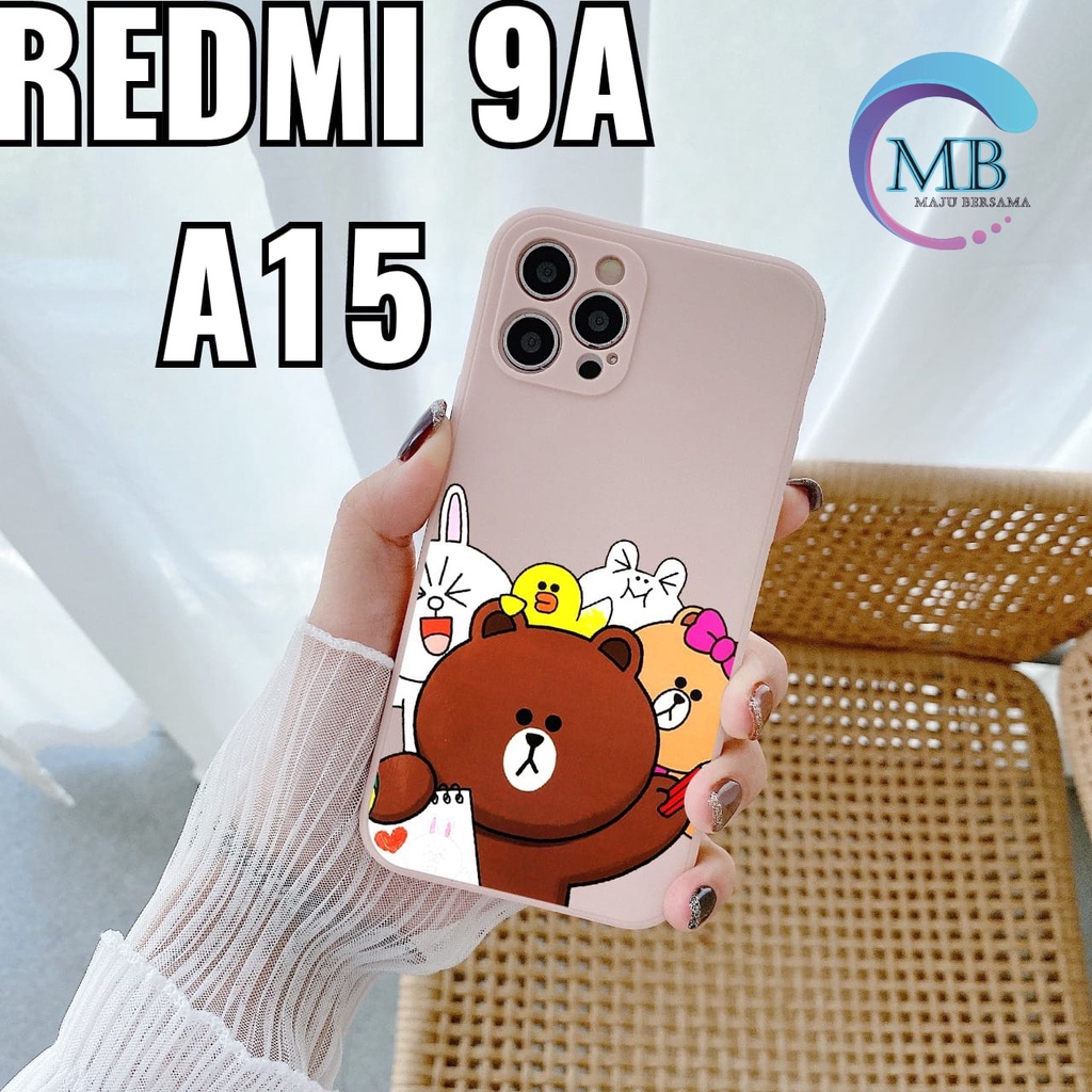 SS015 SOFTCASE BEAR Xiaomi Redmi 3 4a 5a 6a 8a 9a 9c 9 Note 4 4x 5a 5 6 7 8 9 Prime Pro 9T POCO M3 MB272