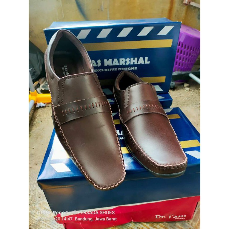 Sepatu Casual Kulit Pria Jeas Marshal  Kr 102 ( Produksi Sendiri )