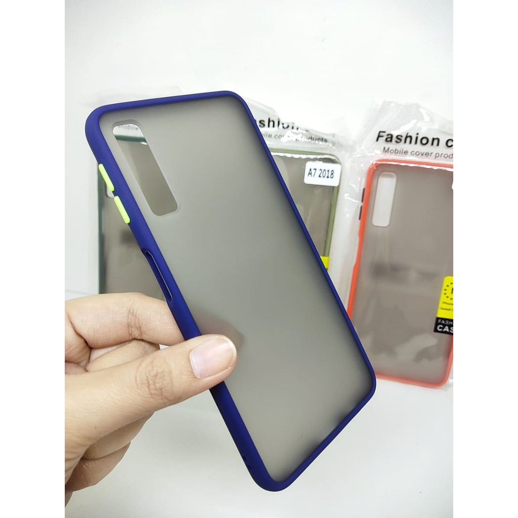 Bumper AERO CASE Samsung A7 2018 A750F 6.0 Inchi Premium Hardcase My Choice List Warna Matte