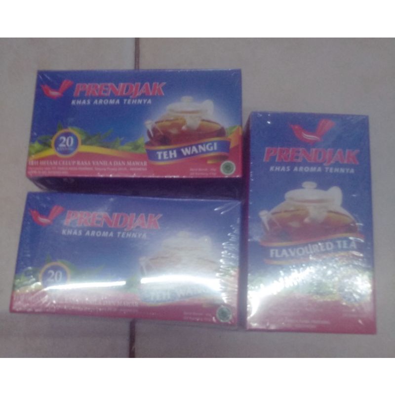 

Teh prendjak teh prenjak teh celup wangi teh sachet isi 20'sx3 box tanjung pinang