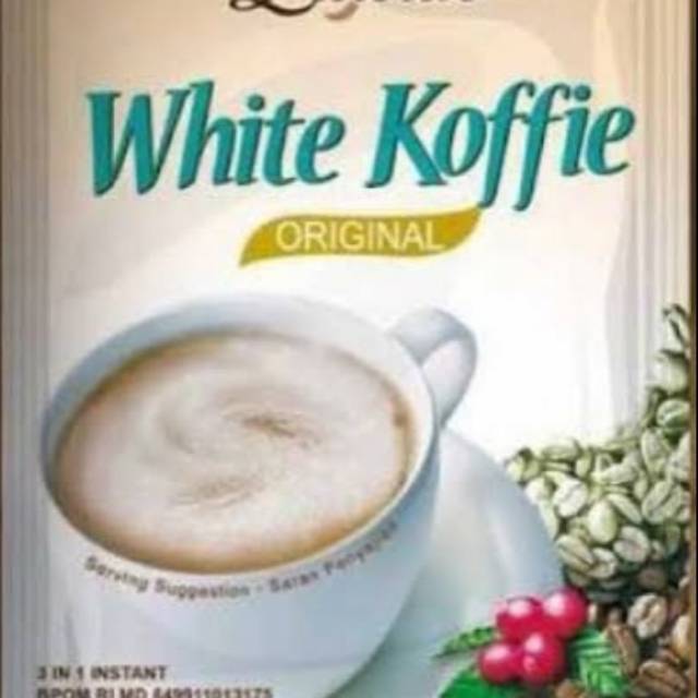 

White Koffie 20gr X 10 pcs
