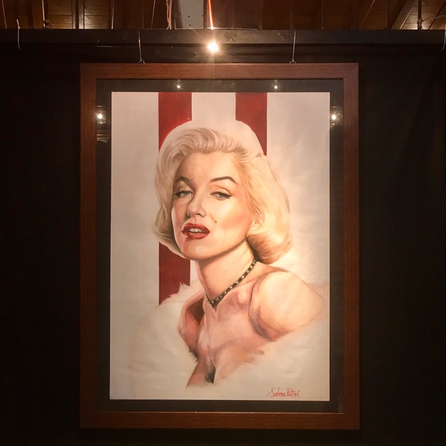 

Lukisan Potrait Realism Pensil Warna ‘MARILYN MONROE’ + pigura