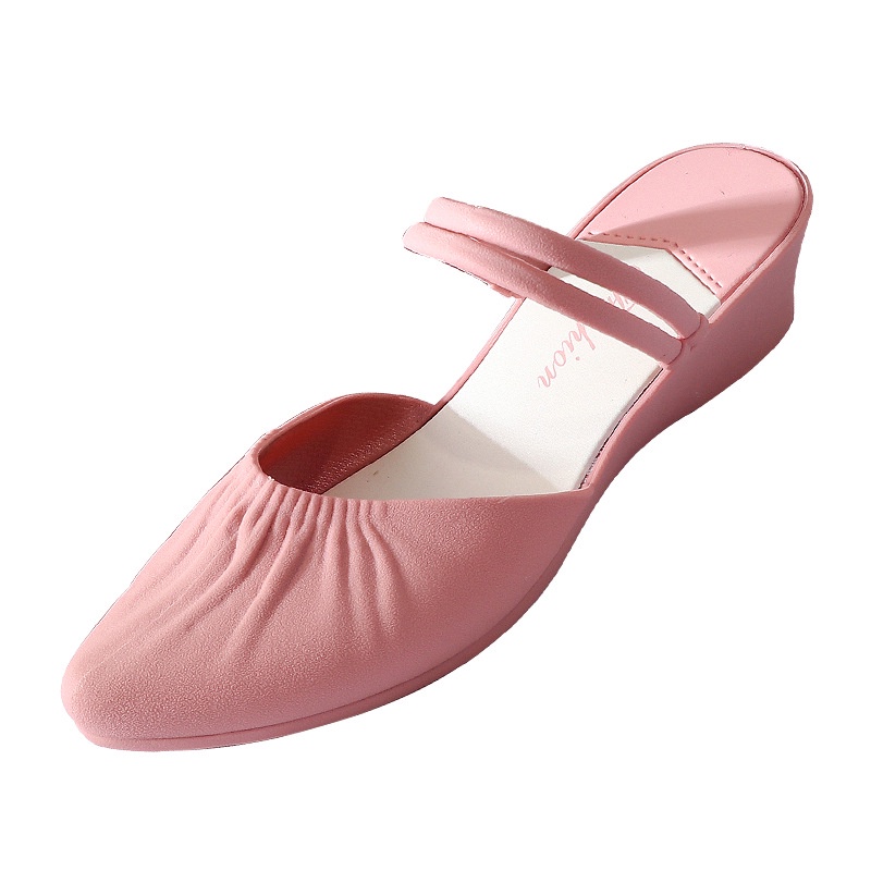 Sandal Wanita  Mules Import LILI Jelly Wedges-SW-4