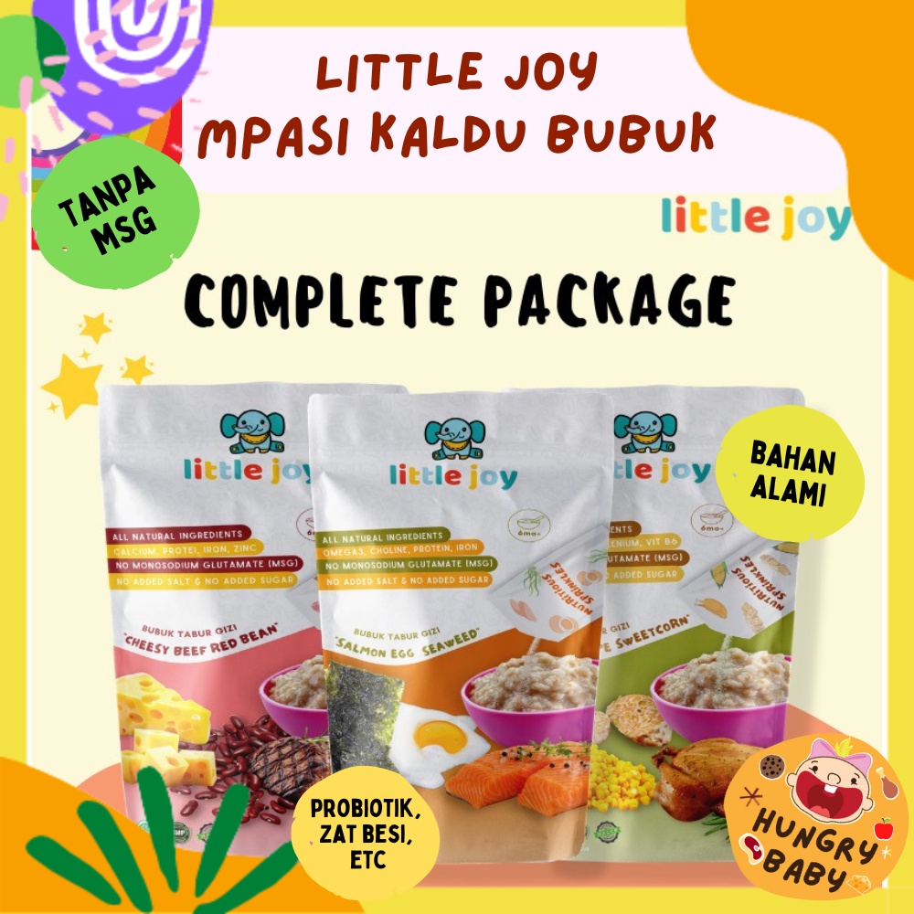 Little Joy MPASI Bubuk Tabur / BB Booster Kaldu Gizi Tabur / MPAS Anti GTM / MPASI Alami Non Pengawet